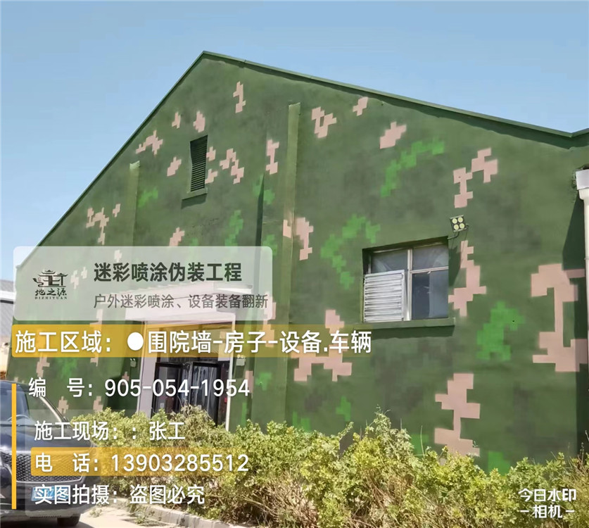 西宁外墙数码迷彩漆施工报价清单（100㎡标准墙面测算）